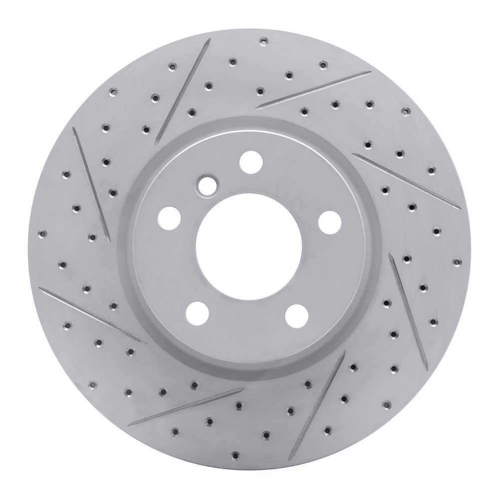 Dynamic Friction Company 830-31151L DFC Geoperformance Rotor - Drilled and Slotted