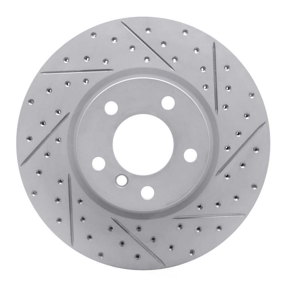 Dynamic Friction Company 830-31151R DFC Geoperformance Rotor - Drilled and Slotted