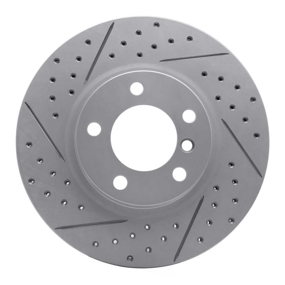 Dynamic Friction Company 830-32011L DFC Geoperformance Rotor - Drilled and Slotted