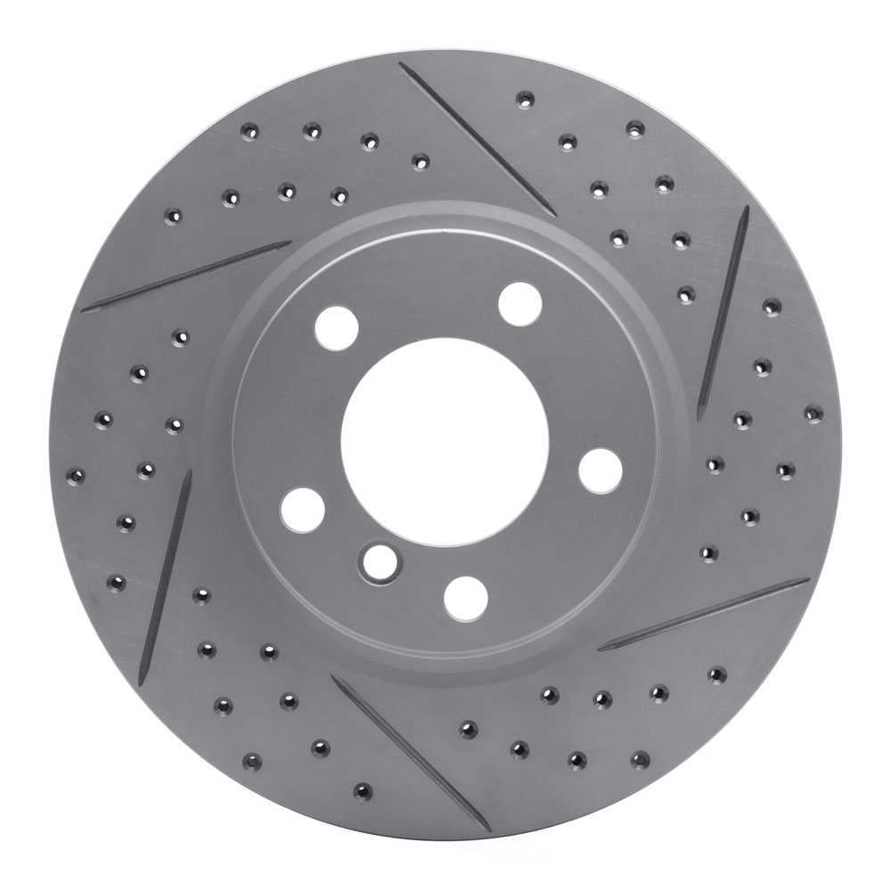 Dynamic Friction Company 830-32011R DFC Geoperformance Rotor - Drilled and Slotted