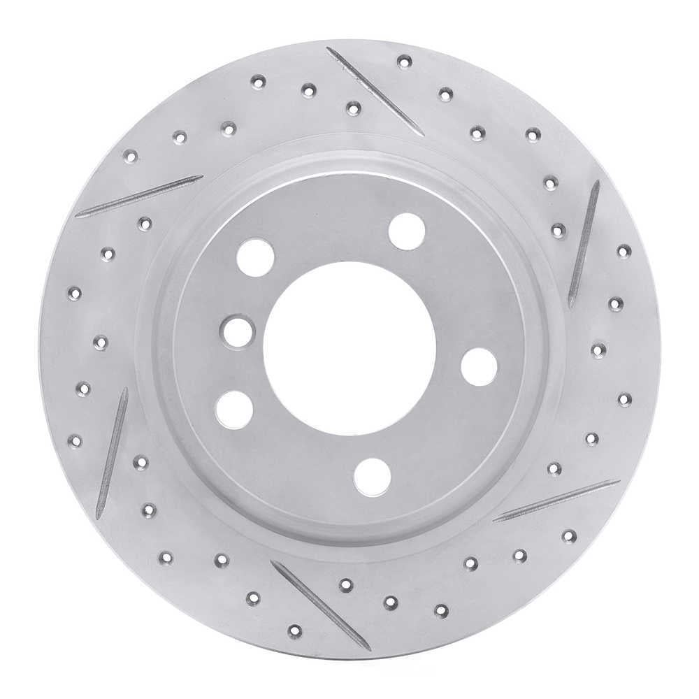 Dynamic Friction Company 830-32012R DFC Geoperformance Rotor - Drilled and Slotted
