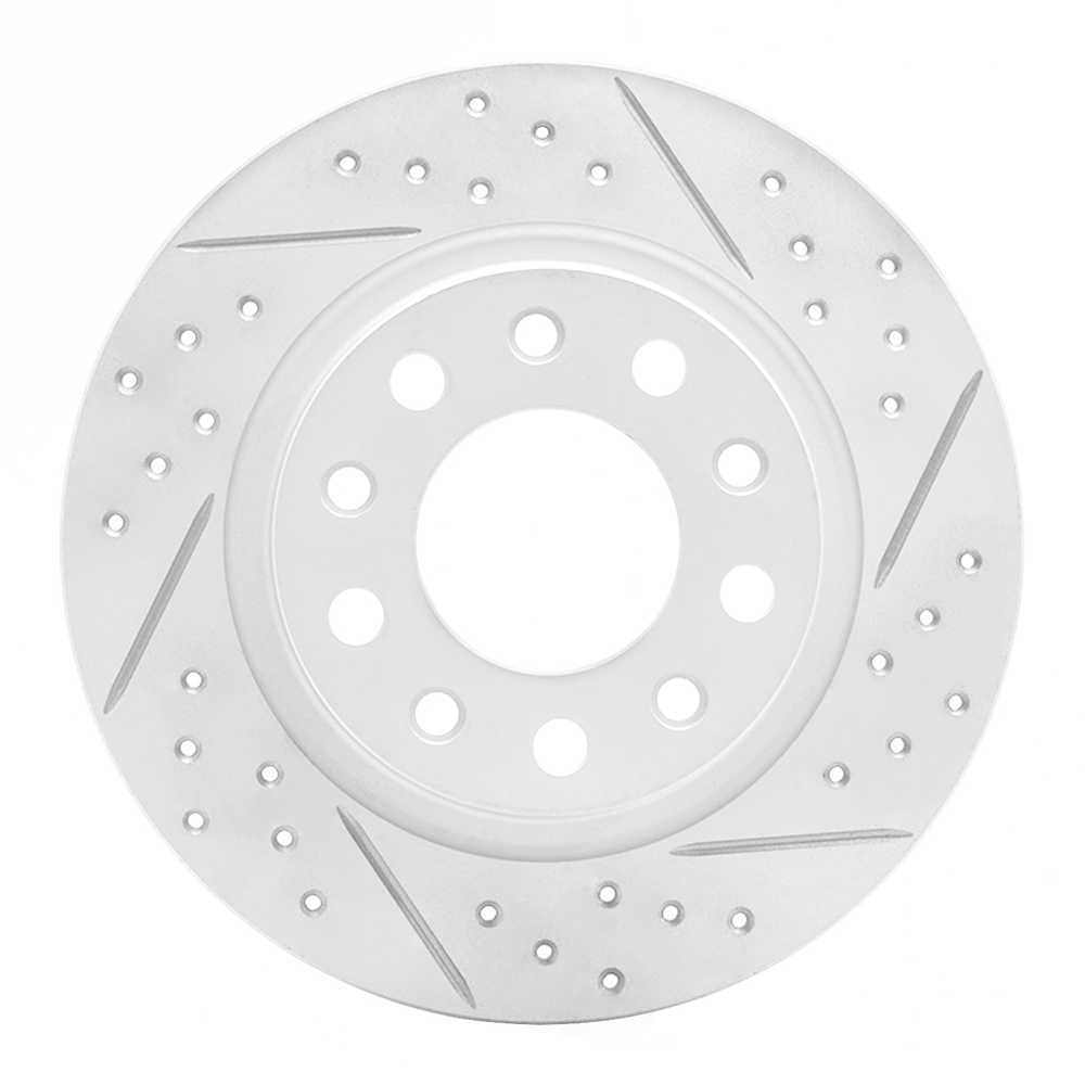 Dynamic Friction Company 830-40030R DFC Geoperformance Rotor - Drilled and Slotted