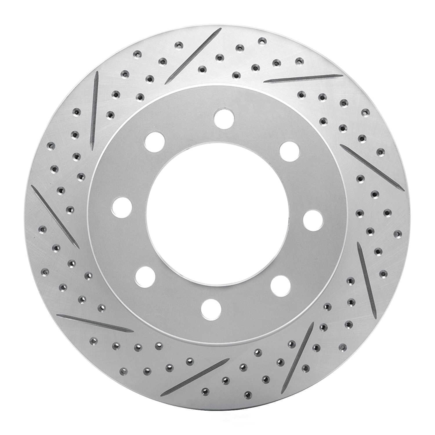 Dynamic Friction Company 830-40102L DFC Geoperformance Rotor - Drilled and Slotted