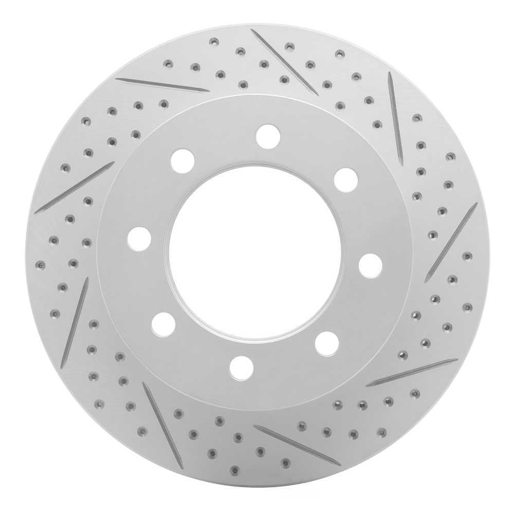 Dynamic Friction Company 830-40102R DFC Geoperformance Rotor - Drilled and Slotted