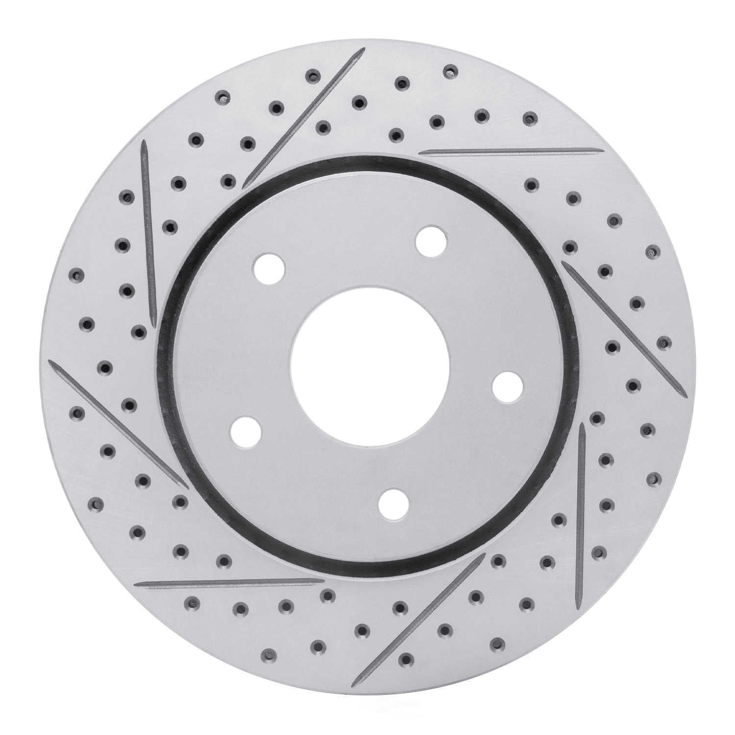 Dynamic Friction Company 830-40107L DFC Geoperformance Rotor - Drilled and Slotted