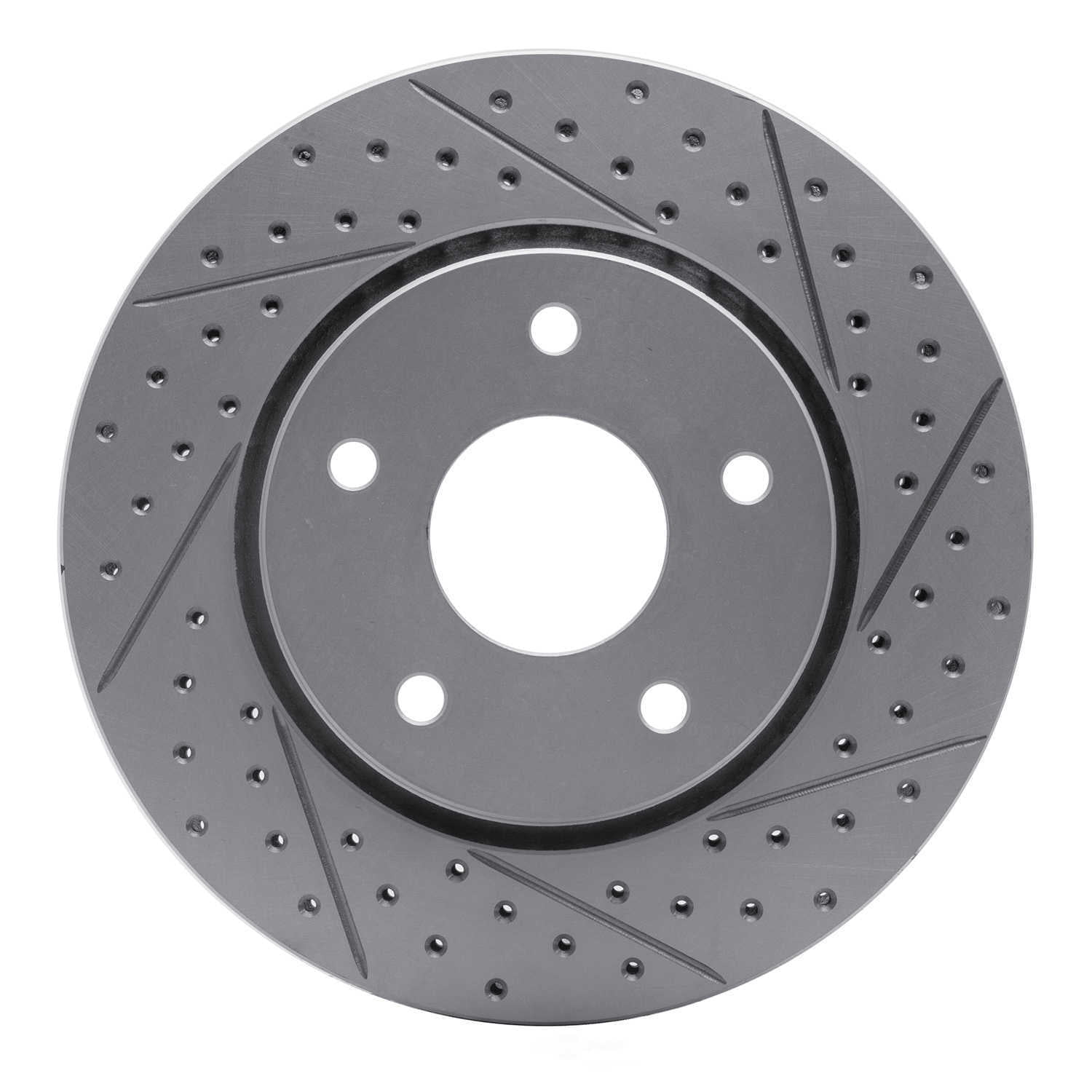 Dynamic Friction Company 830-40107R DFC Geoperformance Rotor - Drilled and Slotted