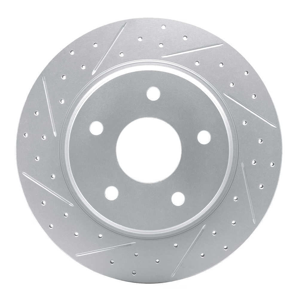 Dynamic Friction Company 830-40109L DFC Geoperformance Rotor - Drilled and Slotted