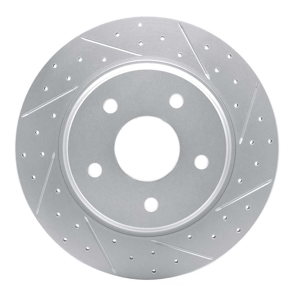 Dynamic Friction Company 830-40109R DFC Geoperformance Rotor - Drilled and Slotted