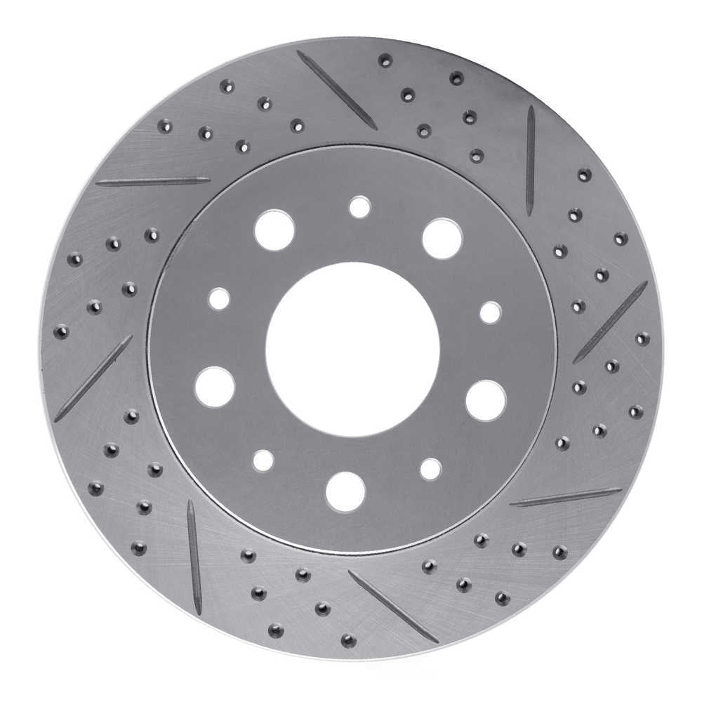 Dynamic Friction Company 830-40117R DFC Geoperformance Rotor - Drilled and Slotted