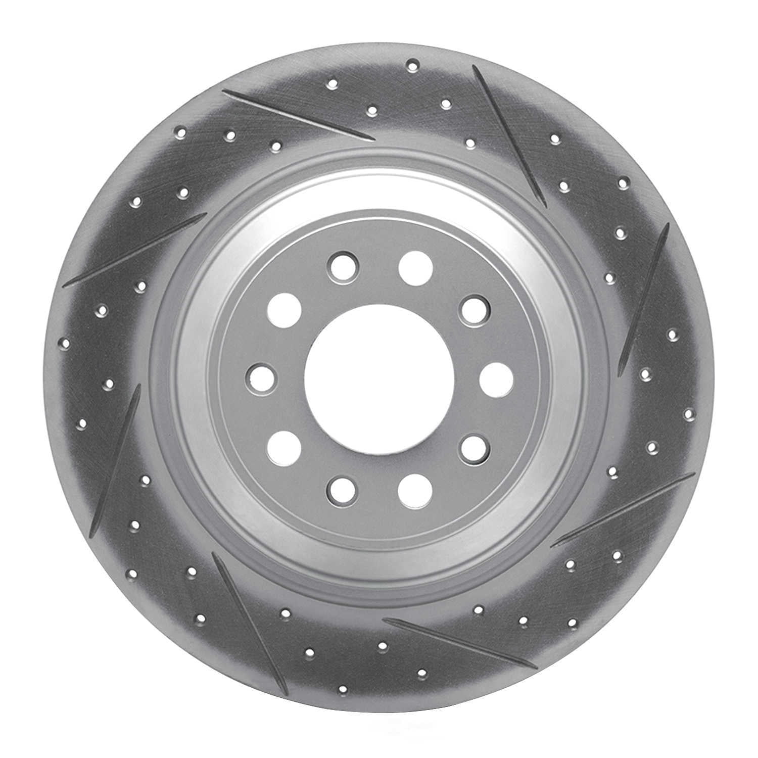 Dynamic Friction Company 830-42010R DFC Geoperformance Rotor - Drilled and Slotted