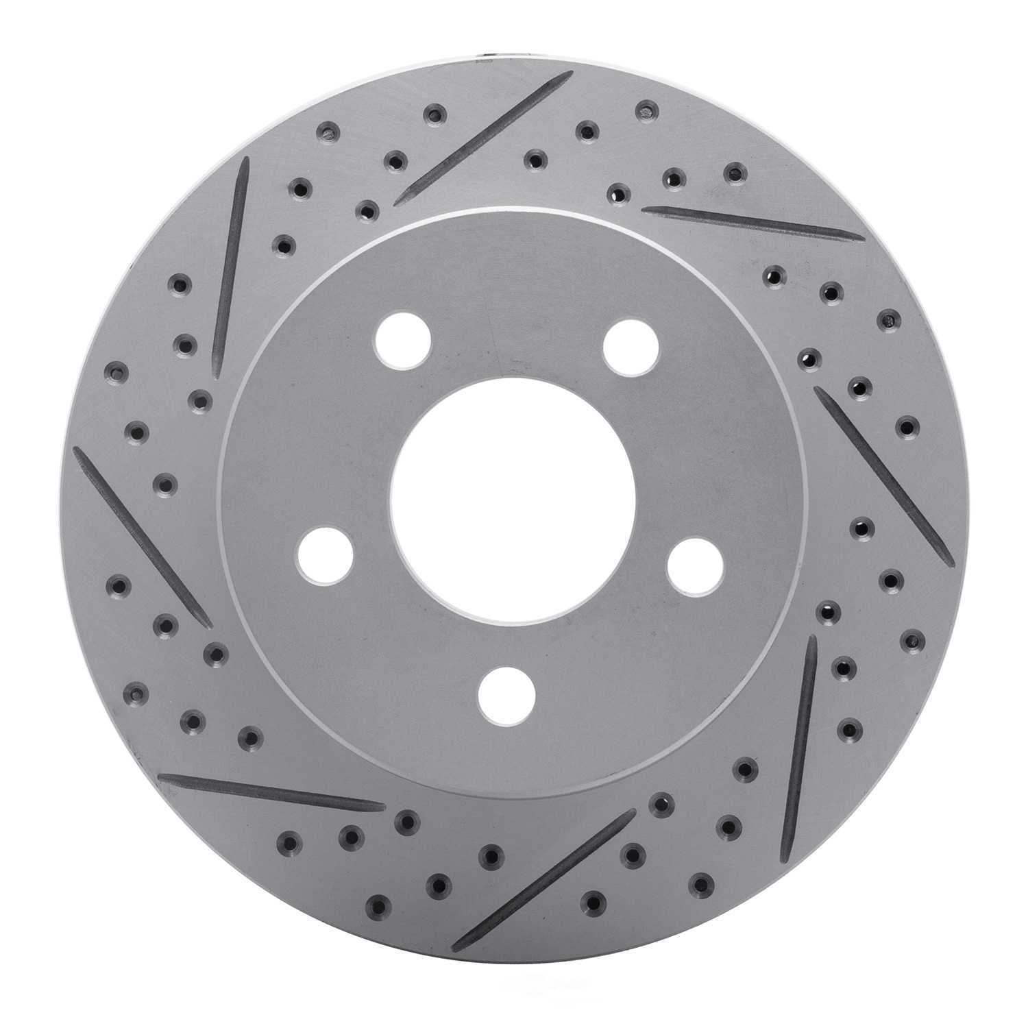 Dynamic Friction Company 830-42026L DFC Geoperformance Rotor - Drilled and Slotted