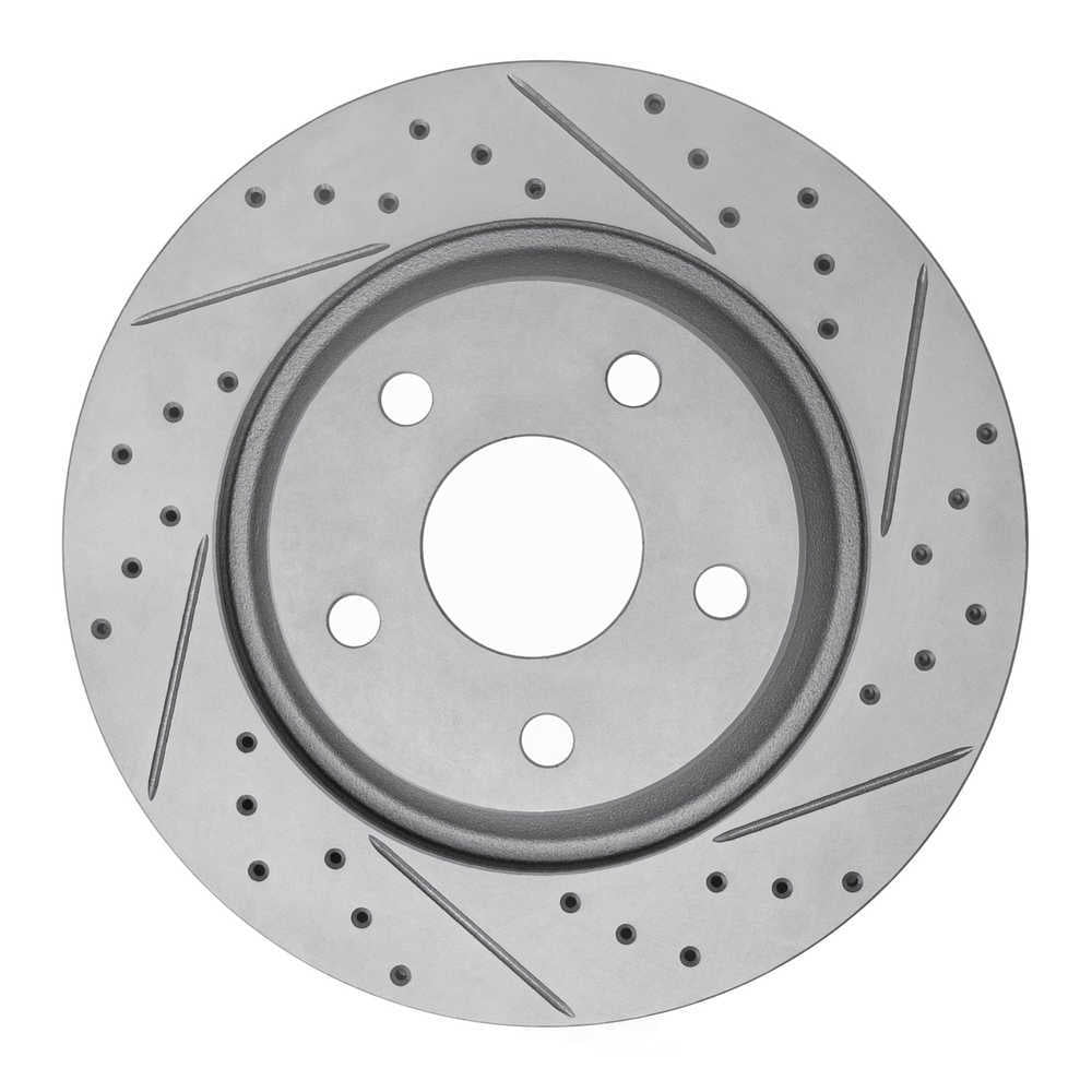 Dynamic Friction Company 830-42033R DFC Geoperformance Rotor - Drilled and Slotted