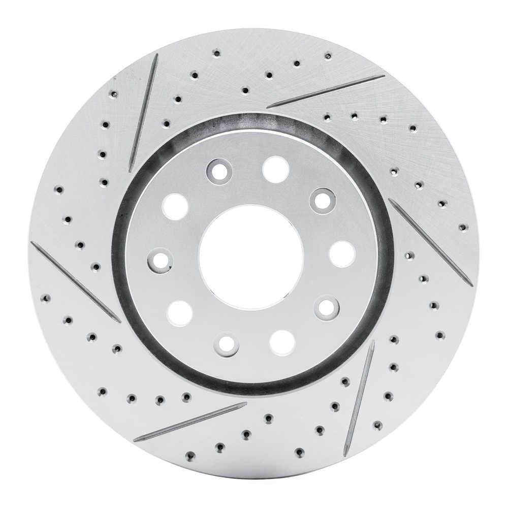 Dynamic Friction Company 830-42038L DFC Geoperformance Rotor - Drilled and Slotted