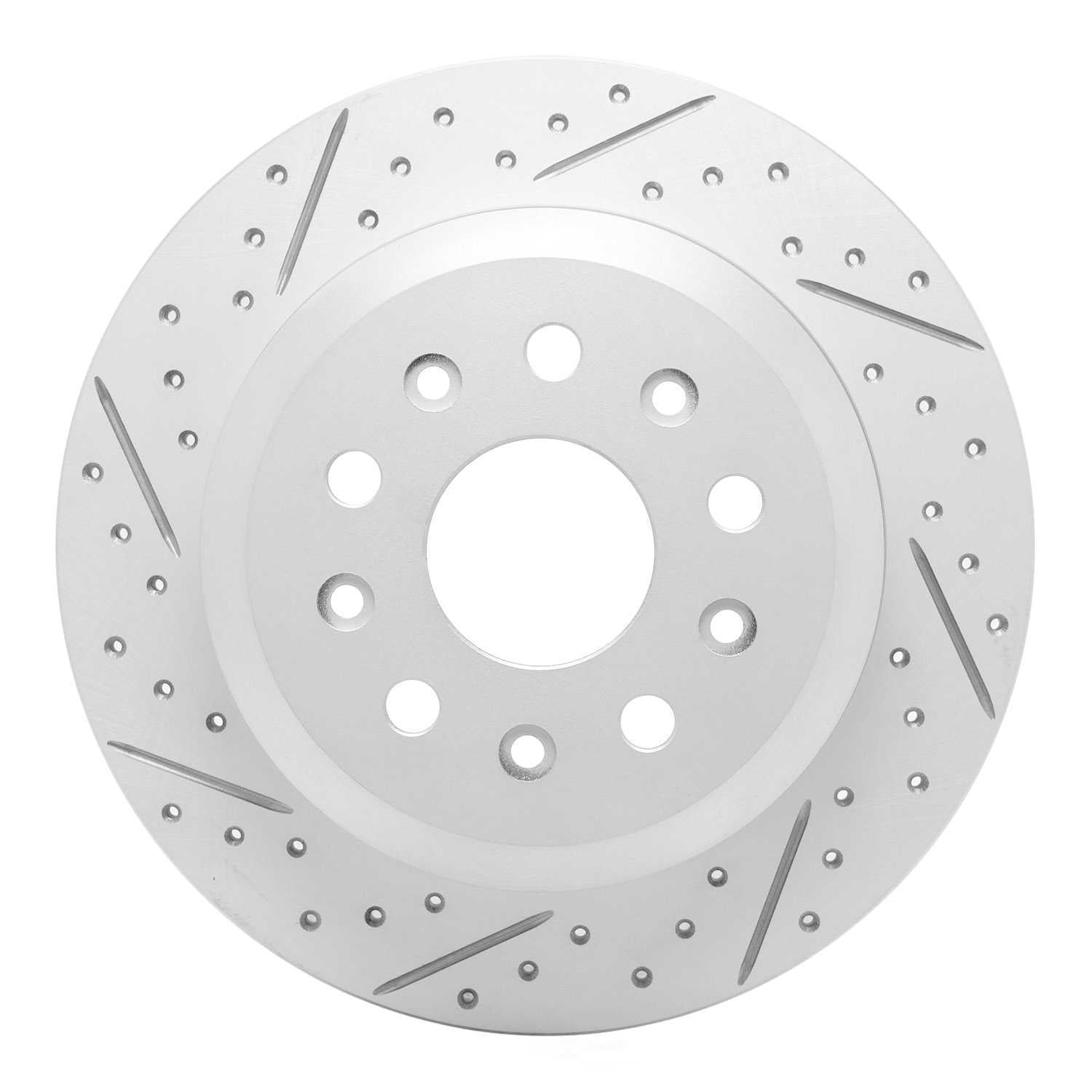 Dynamic Friction Company 830-42041L DFC Geoperformance Rotor - Drilled and Slotted