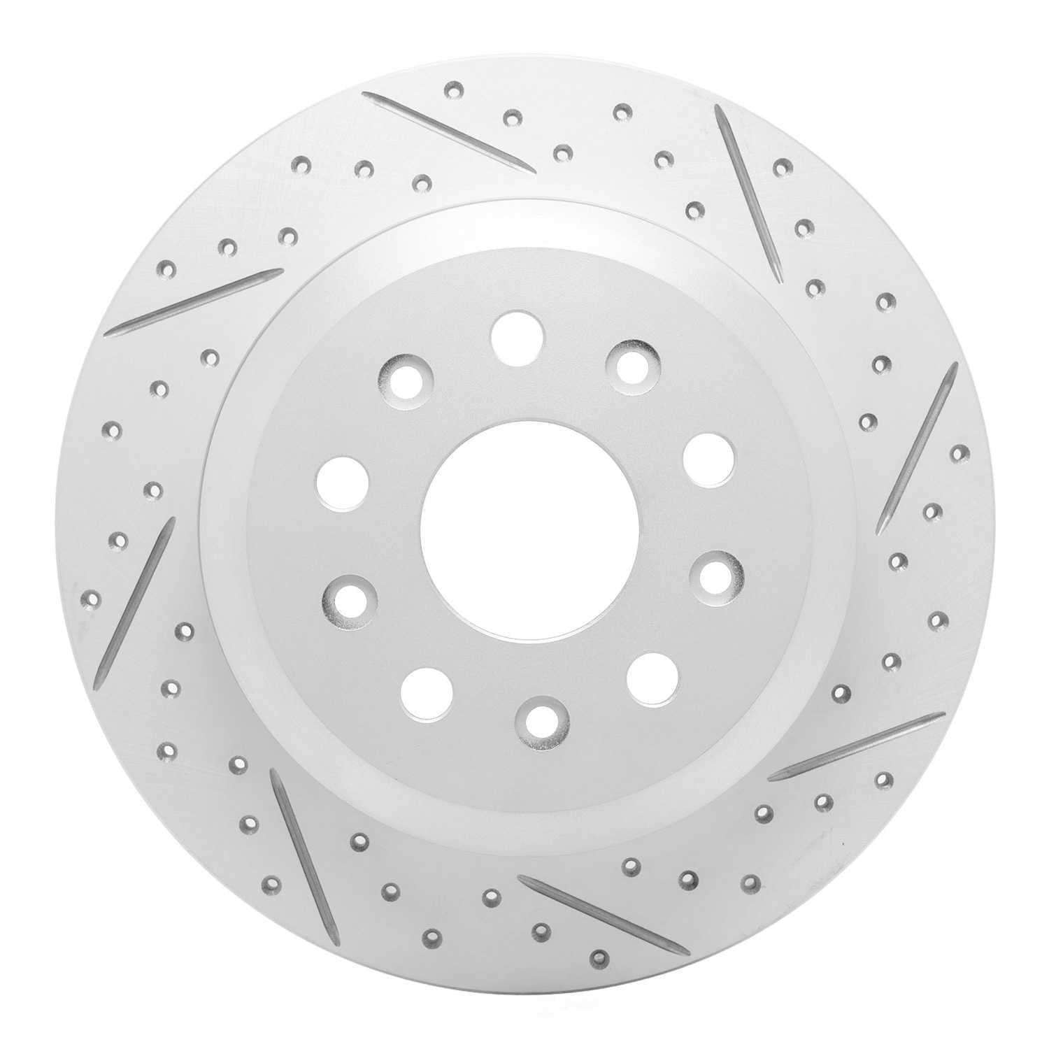 Dynamic Friction Company 830-42041R DFC Geoperformance Rotor - Drilled and Slotted