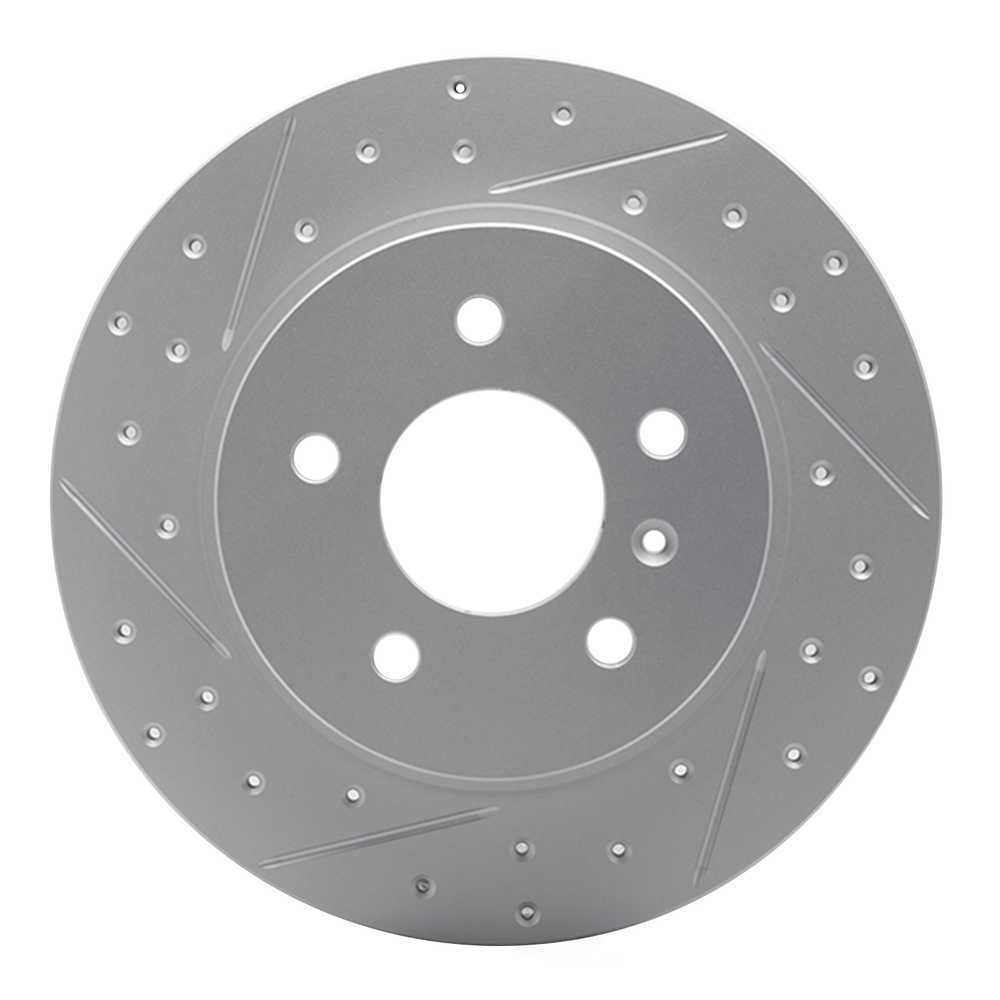 Dynamic Friction Company 830-45013L DFC Geoperformance Rotor - Drilled and Slotted