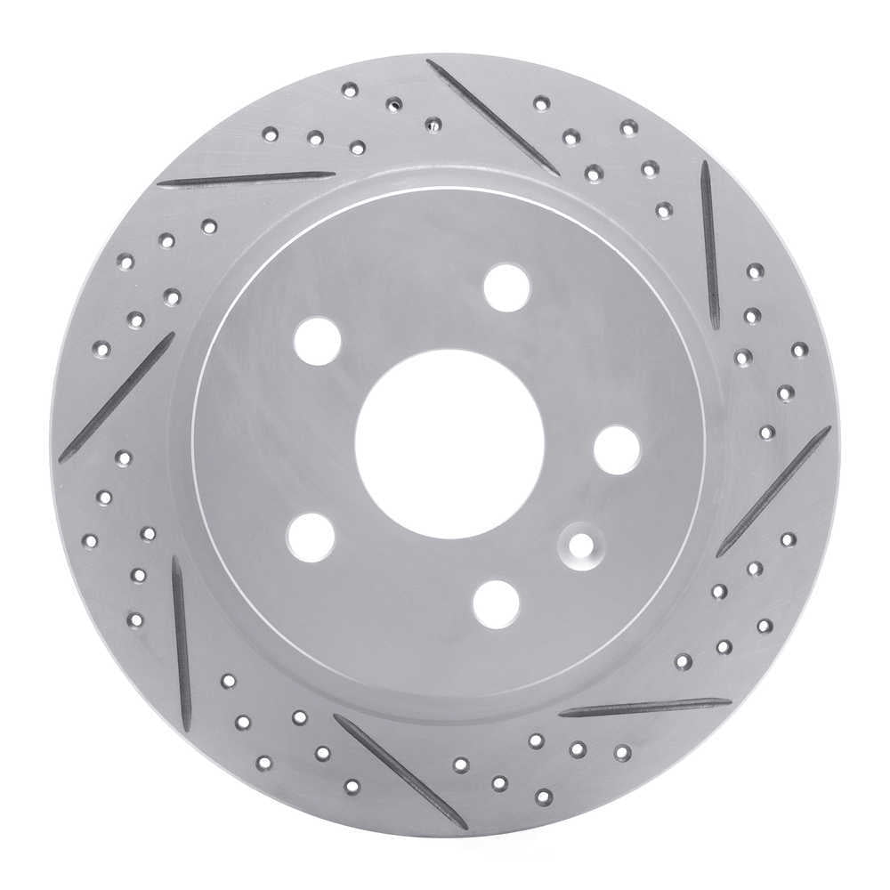 Dynamic Friction Company 830-45015R DFC Geoperformance Rotor - Drilled and Slotted