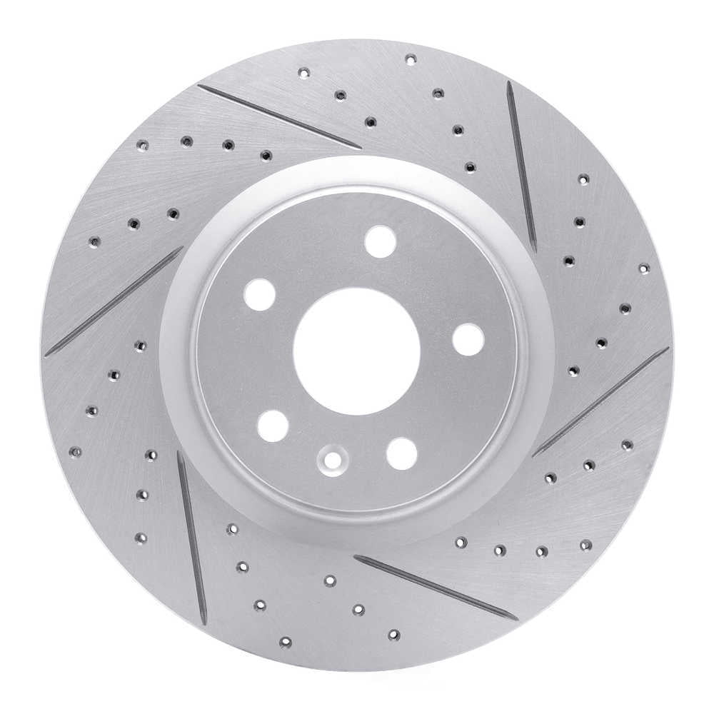 Dynamic Friction Company 830-45019R DFC Geoperformance Rotor - Drilled and Slotted