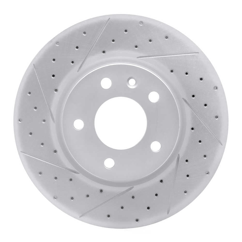 Dynamic Friction Company 830-45045L DFC Geoperformance Rotor - Drilled and Slotted
