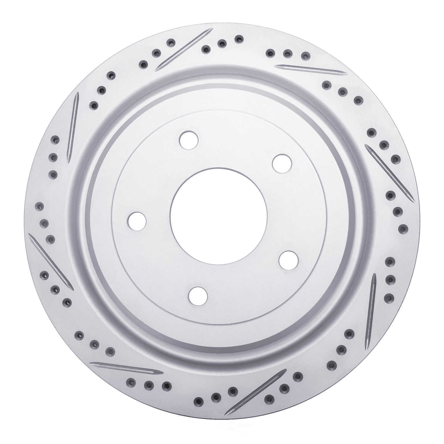 Dynamic Friction Company 830-46009L DFC Geoperformance Rotor - Drilled and Slotted