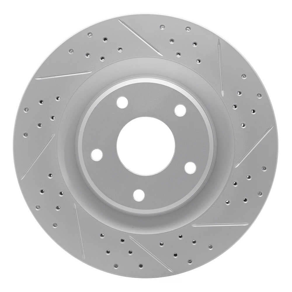 Dynamic Friction Company 830-46018R DFC Geoperformance Rotor - Drilled and Slotted