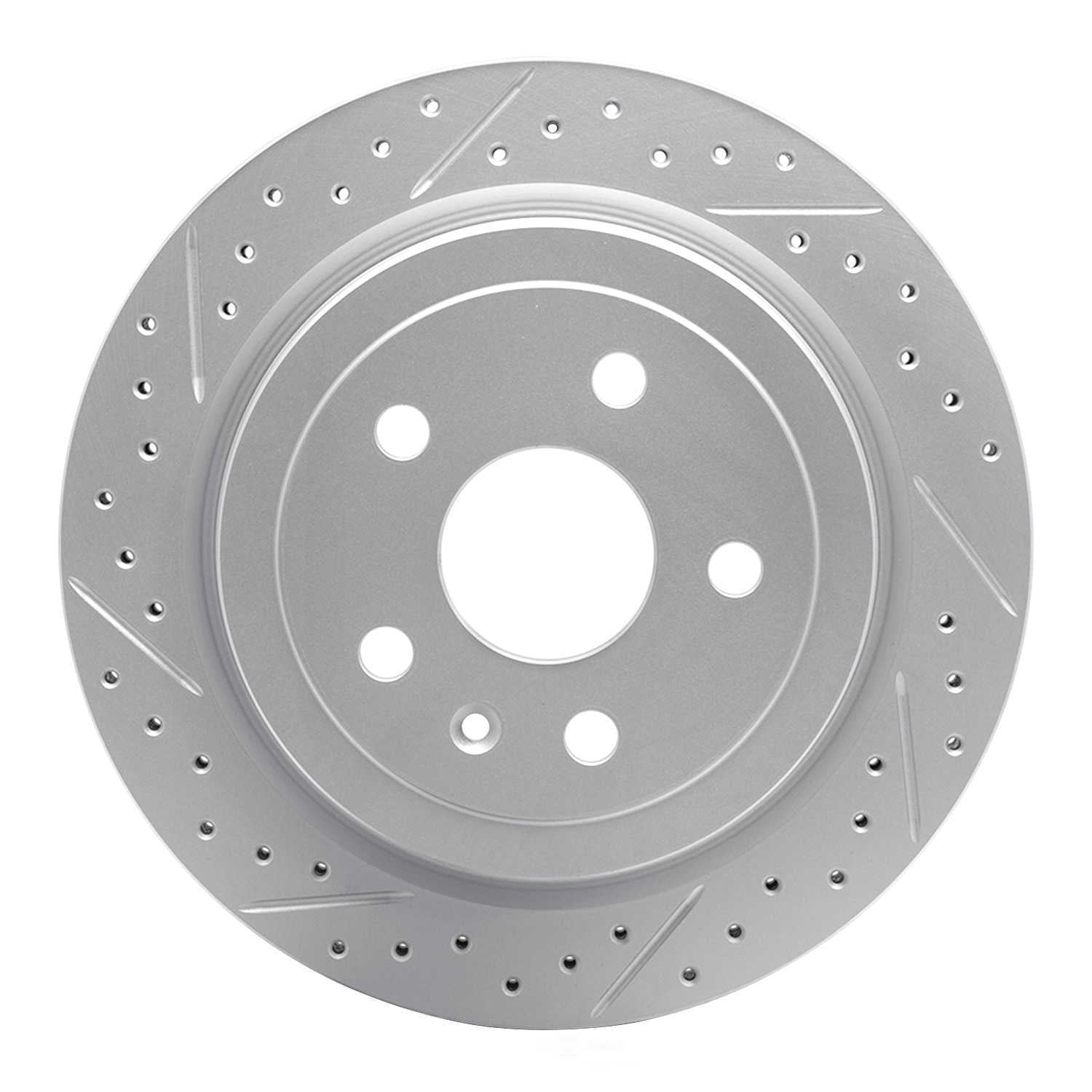 Dynamic Friction Company 830-46024L DFC Geoperformance Rotor - Drilled and Slotted