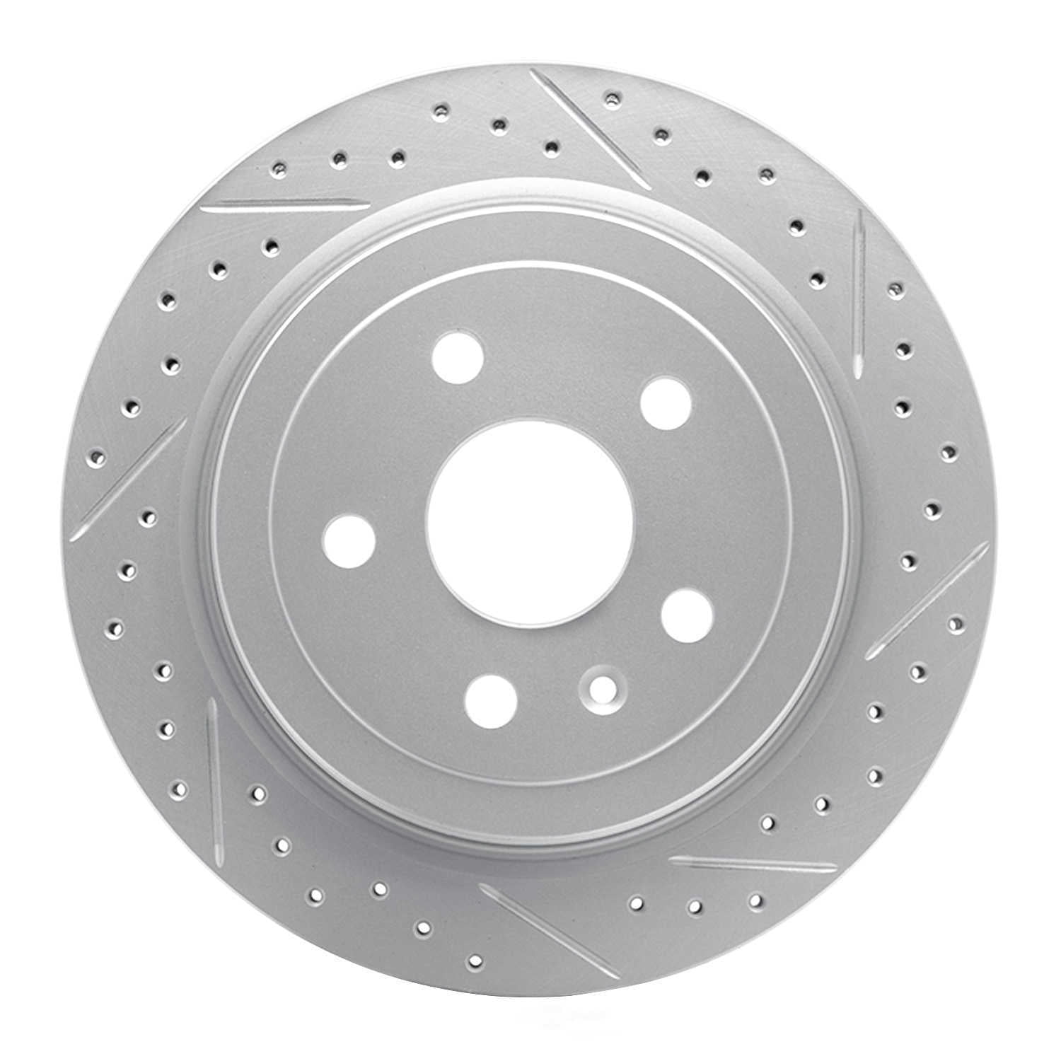 Dynamic Friction Company 830-46024R DFC Geoperformance Rotor - Drilled and Slotted