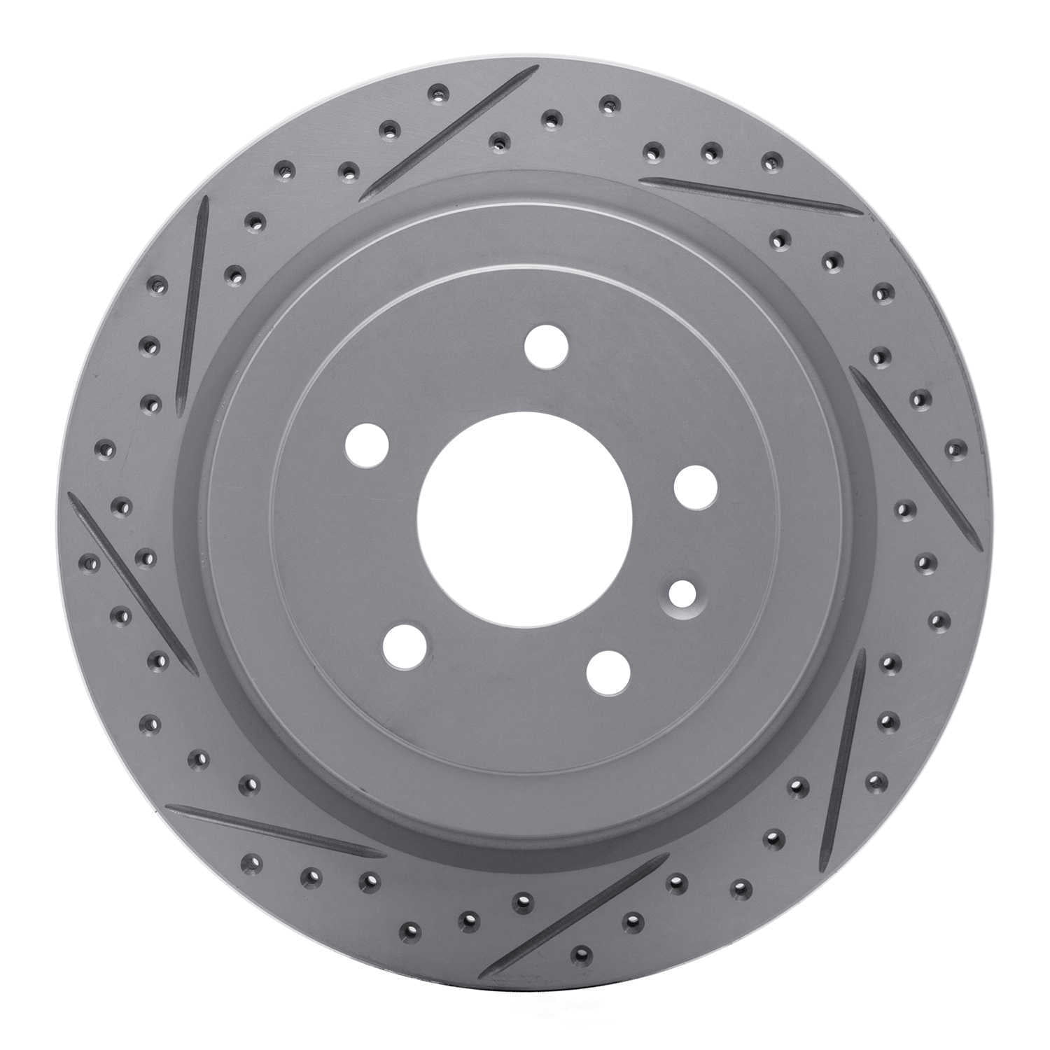 Dynamic Friction Company 830-46032L DFC Geoperformance Rotor - Drilled and Slotted