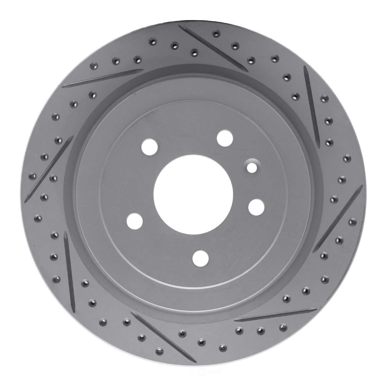 Dynamic Friction Company 830-46032R DFC Geoperformance Rotor - Drilled and Slotted