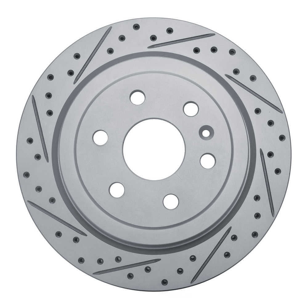 Dynamic Friction Company 830-46045L DFC Geoperformance Rotor - Drilled and Slotted