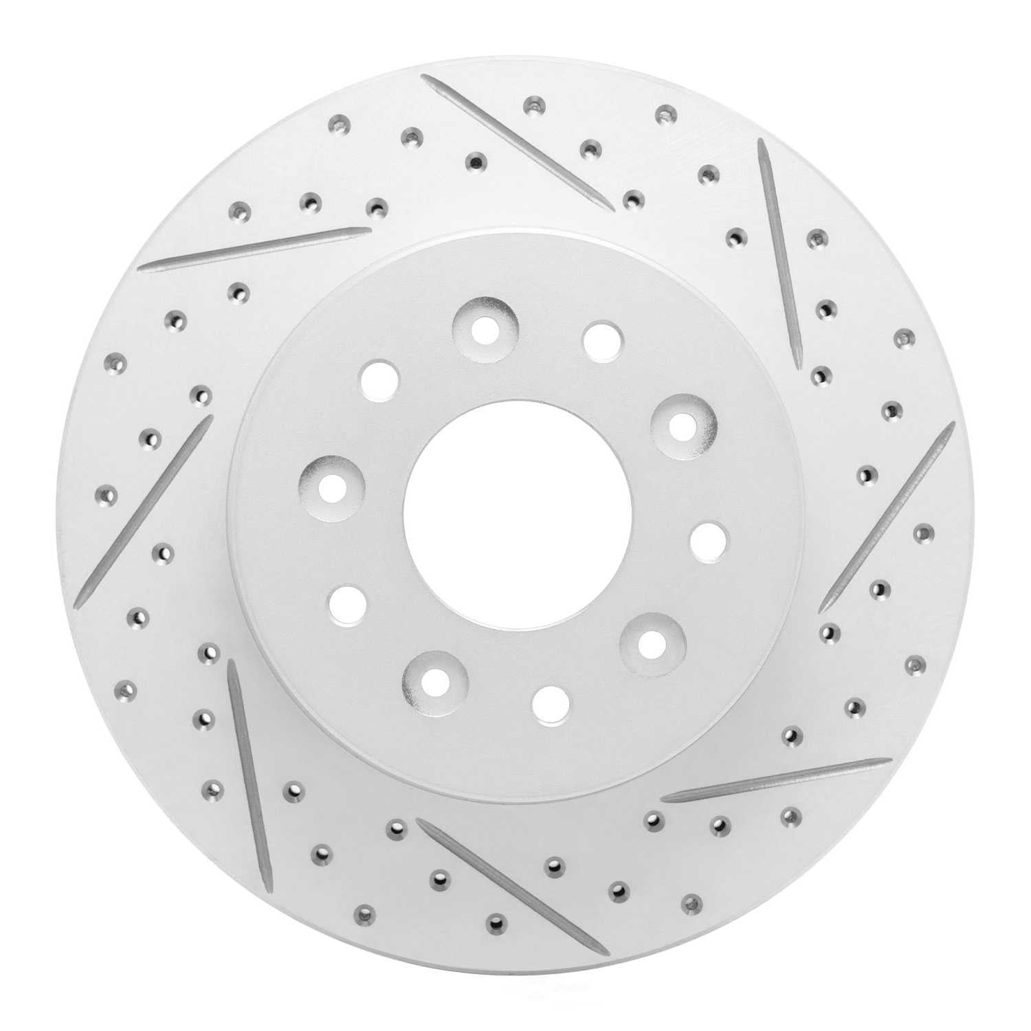 Dynamic Friction Company 830-47011R DFC Geoperformance Rotor - Drilled and Slotted