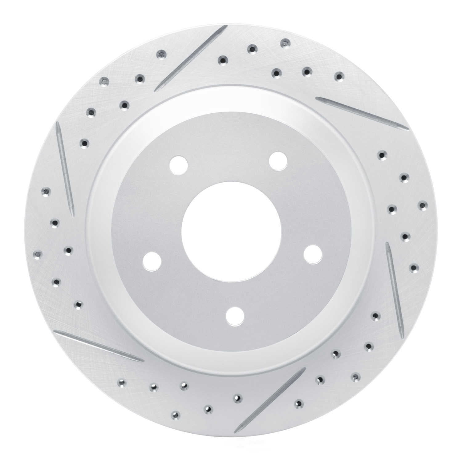 Dynamic Friction Company 830-47021L DFC Geoperformance Rotor - Drilled and Slotted
