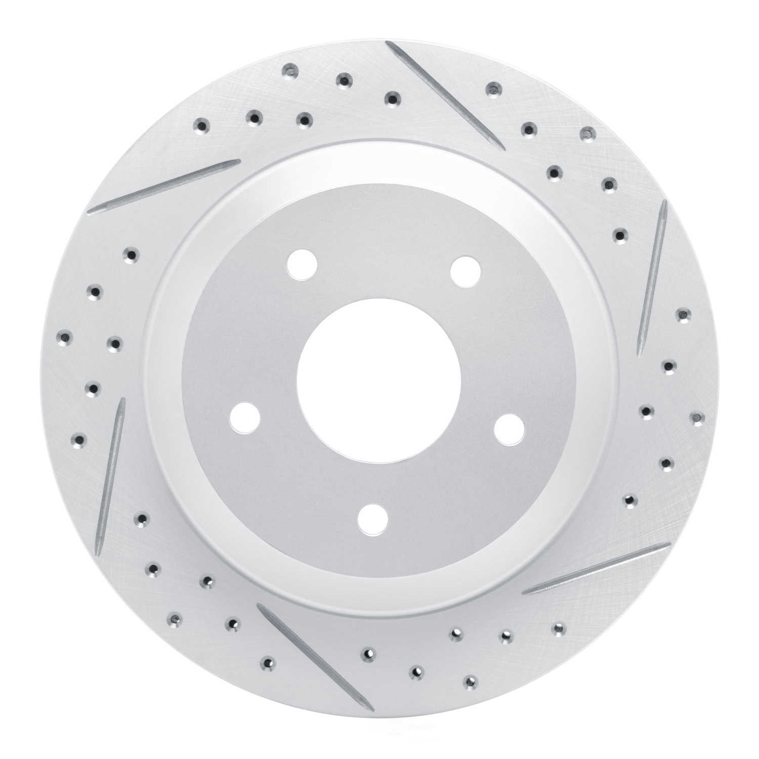 Dynamic Friction Company 830-47021R DFC Geoperformance Rotor - Drilled and Slotted