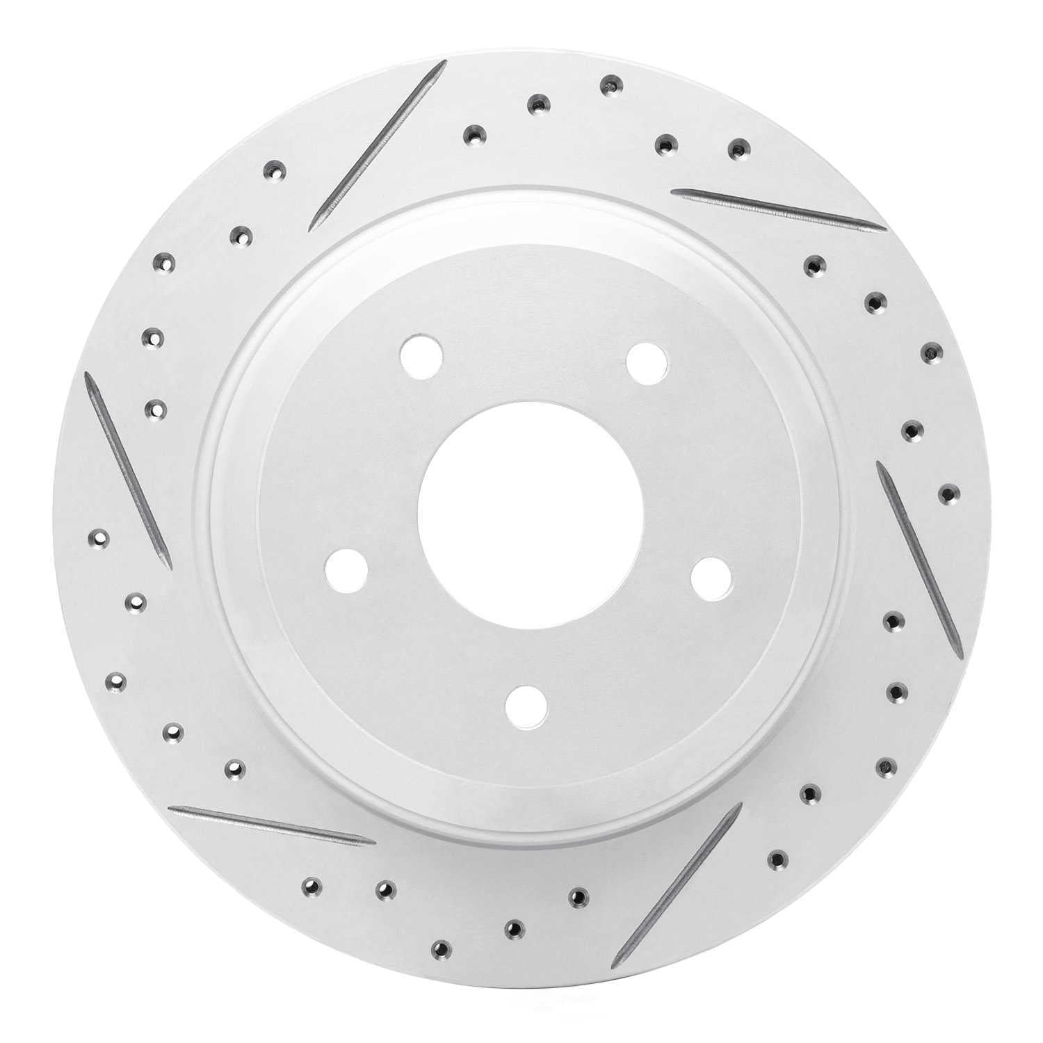 Dynamic Friction Company 830-47022L DFC Geoperformance Rotor - Drilled and Slotted