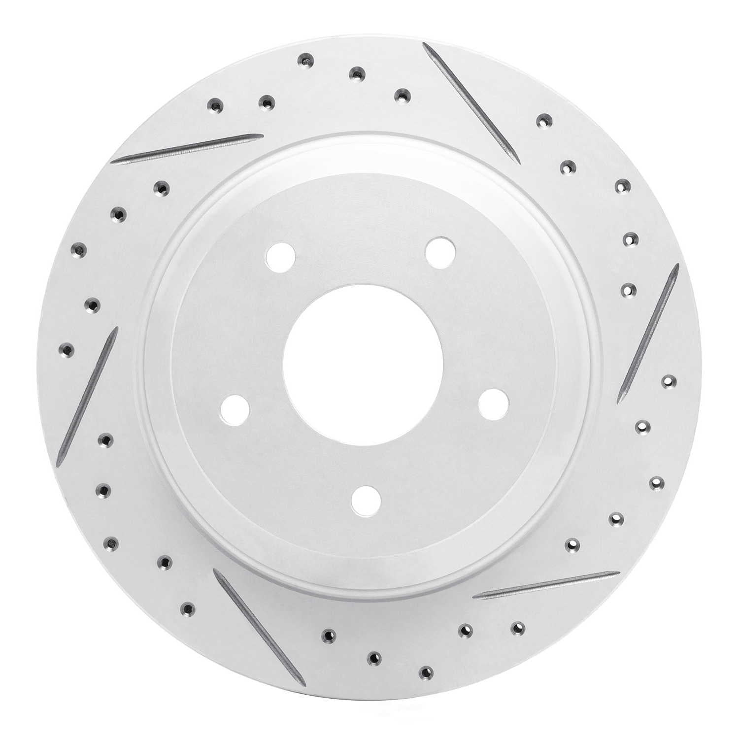 Dynamic Friction Company 830-47022R DFC Geoperformance Rotor - Drilled and Slotted