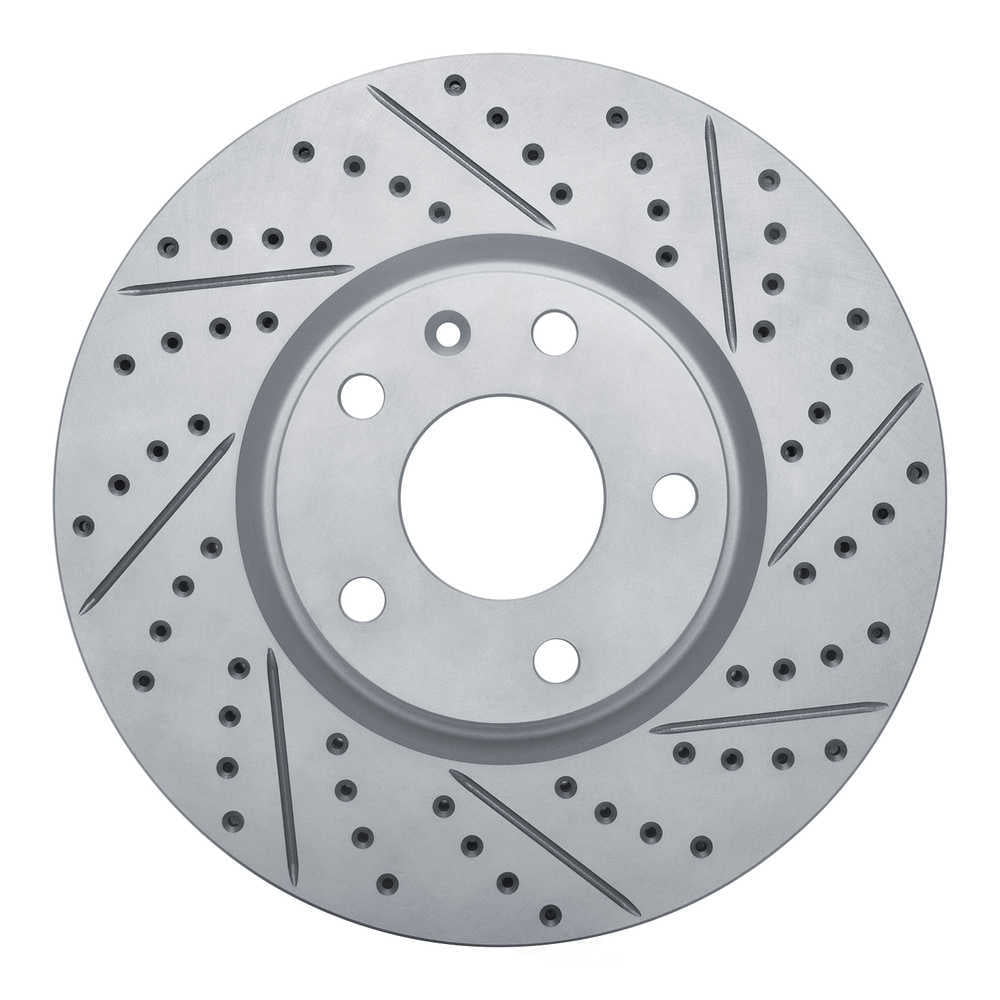 Dynamic Friction Company 830-47050R DFC Geoperformance Rotor - Drilled and Slotted