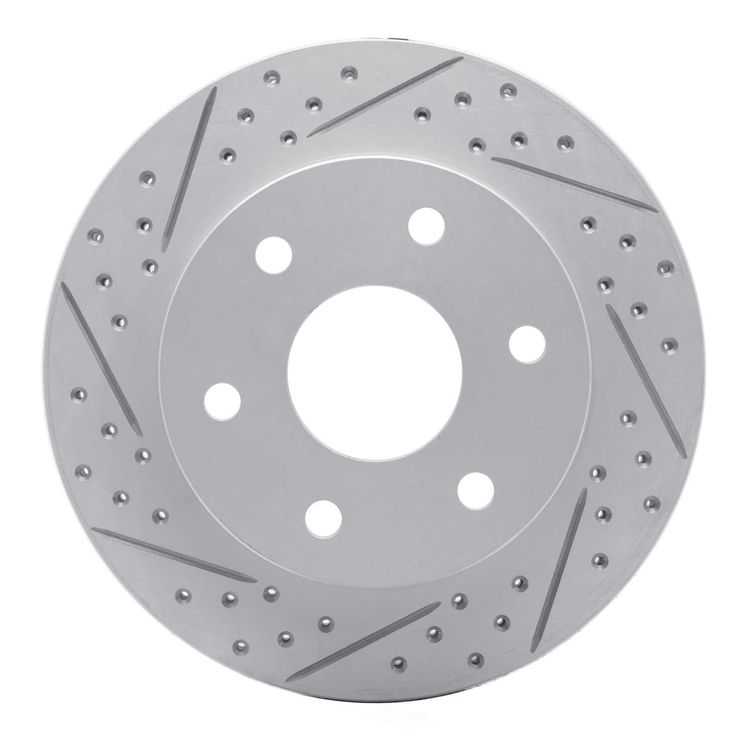Dynamic Friction Company 830-47079L DFC Geoperformance Rotor - Drilled and Slotted