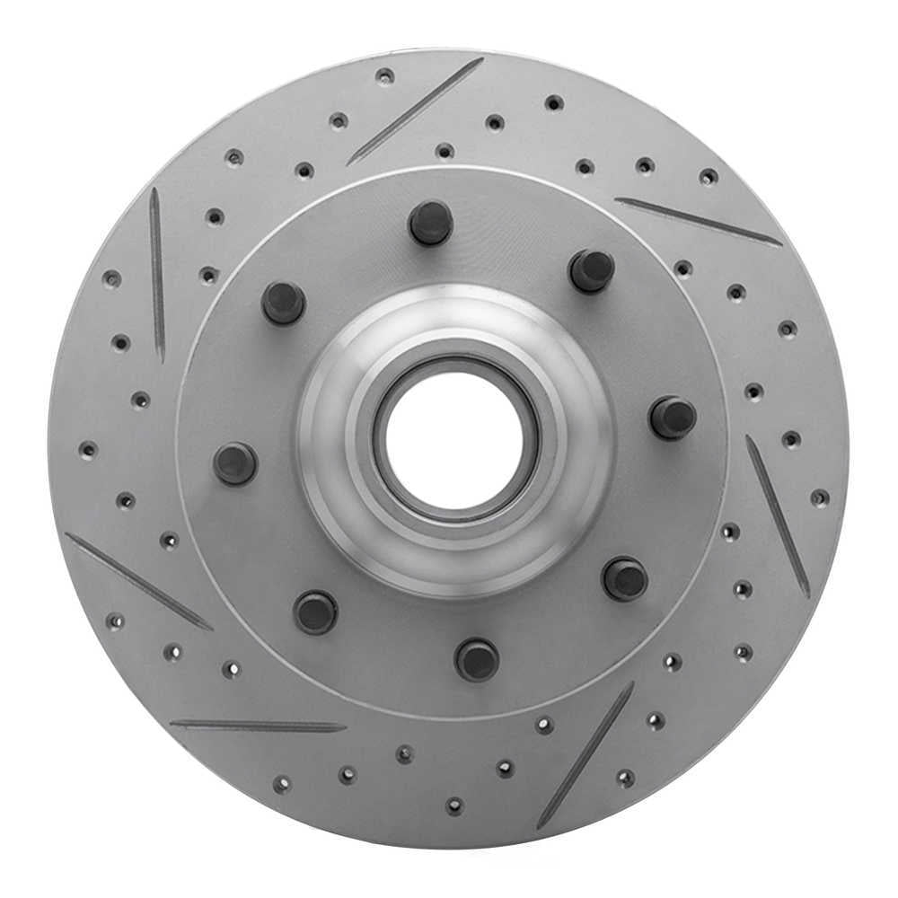 Dynamic Friction Company 830-48004L DFC Geoperformance Rotor - Drilled and Slotted