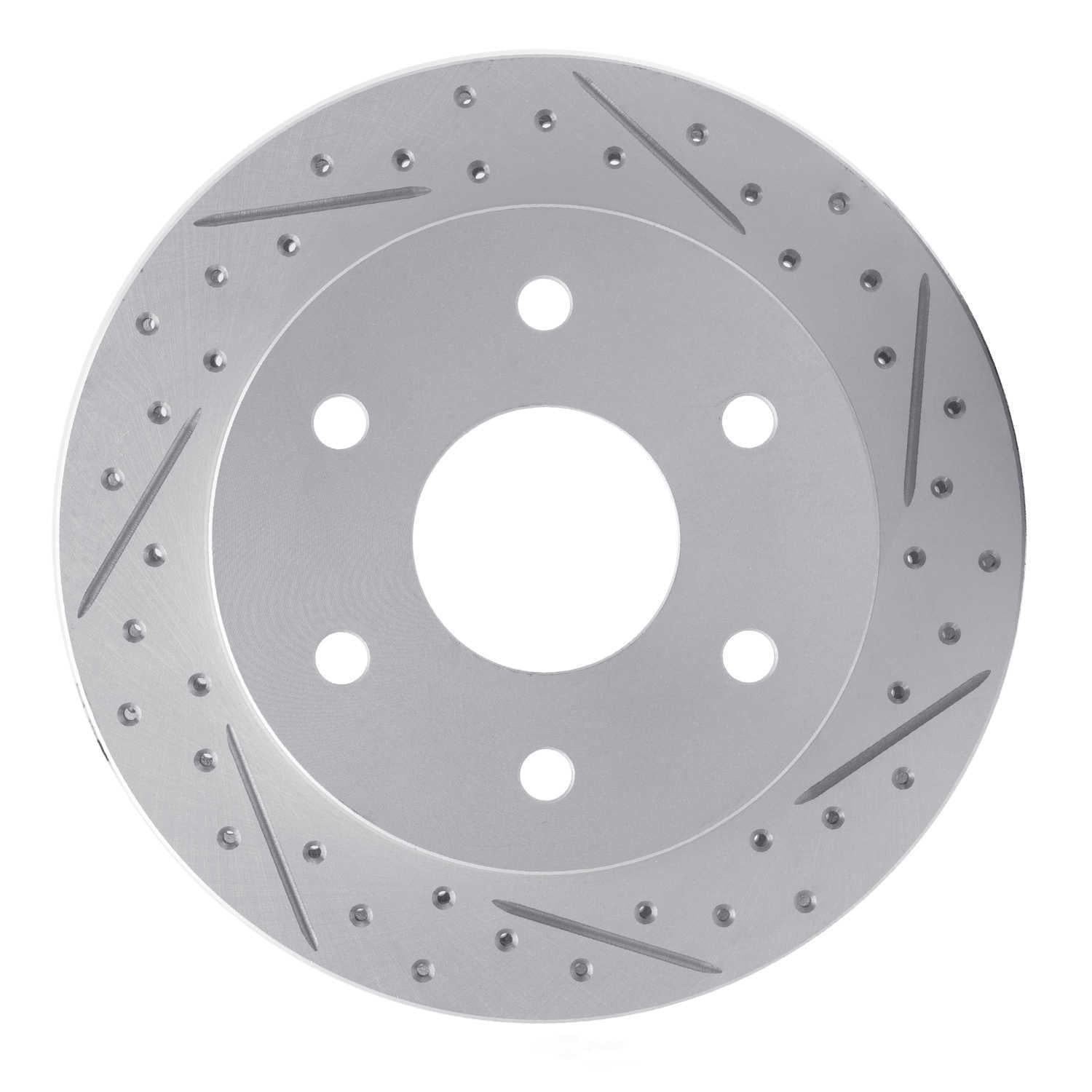 Dynamic Friction Company 830-48008R DFC Geoperformance Rotor - Drilled and Slotted