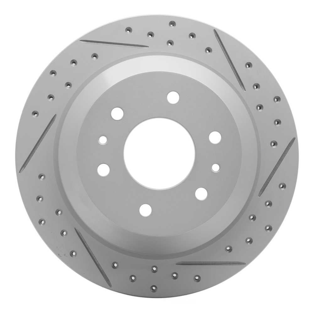 Dynamic Friction Company 830-48045R DFC Geoperformance Rotor - Drilled and Slotted