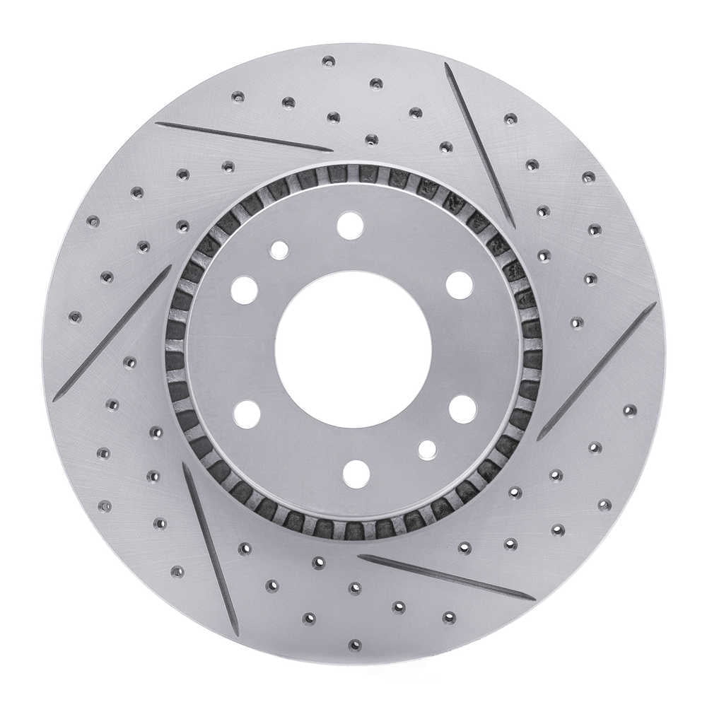 Dynamic Friction Company 830-48046R DFC Geoperformance Rotor - Drilled and Slotted