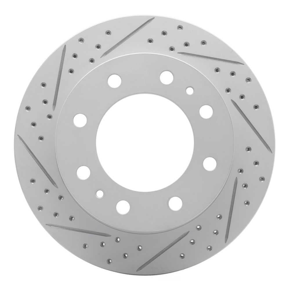 Dynamic Friction Company 830-48051L DFC Geoperformance Rotor - Drilled and Slotted
