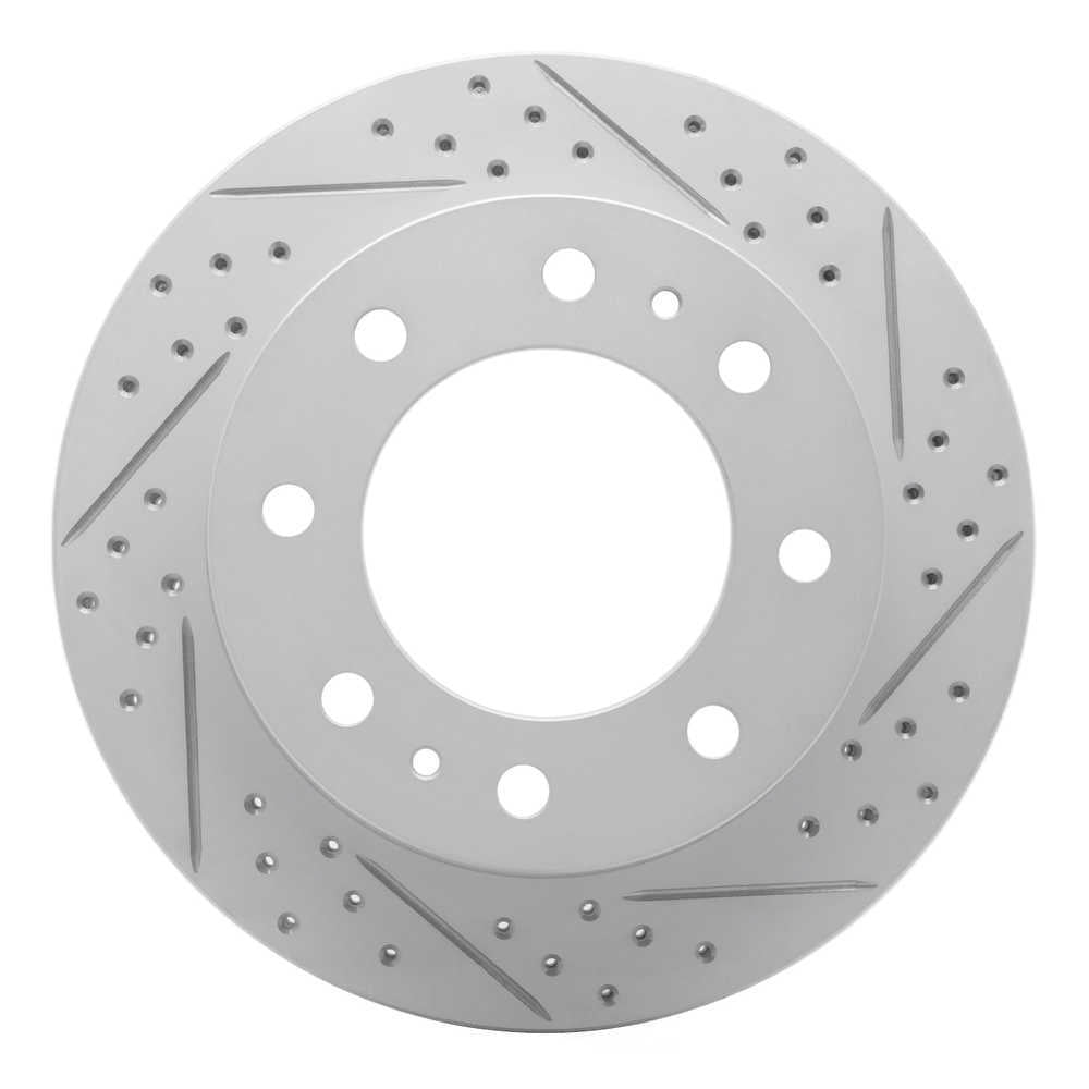 Dynamic Friction Company 830-48051R DFC Geoperformance Rotor - Drilled and Slotted