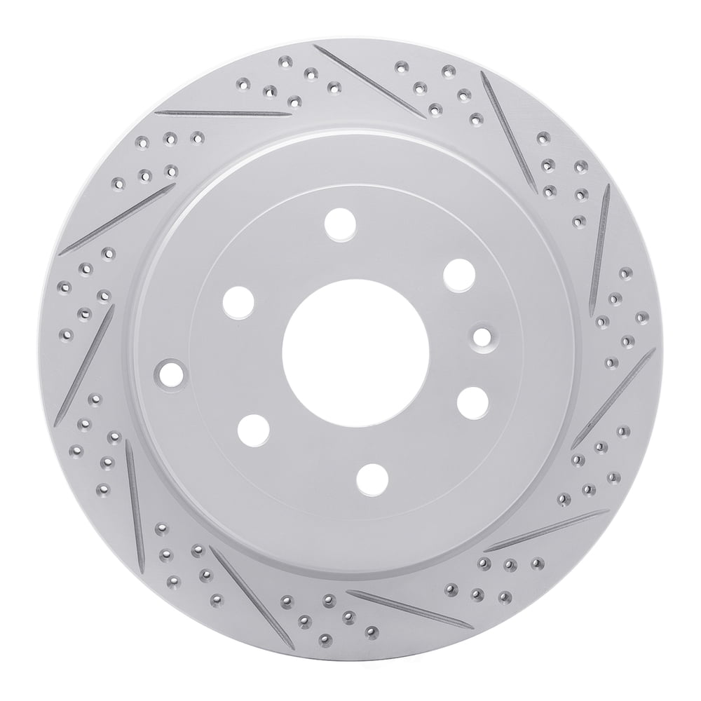 Dynamic Friction Company 830-48055R DFC Geoperformance Rotor - Drilled and Slotted