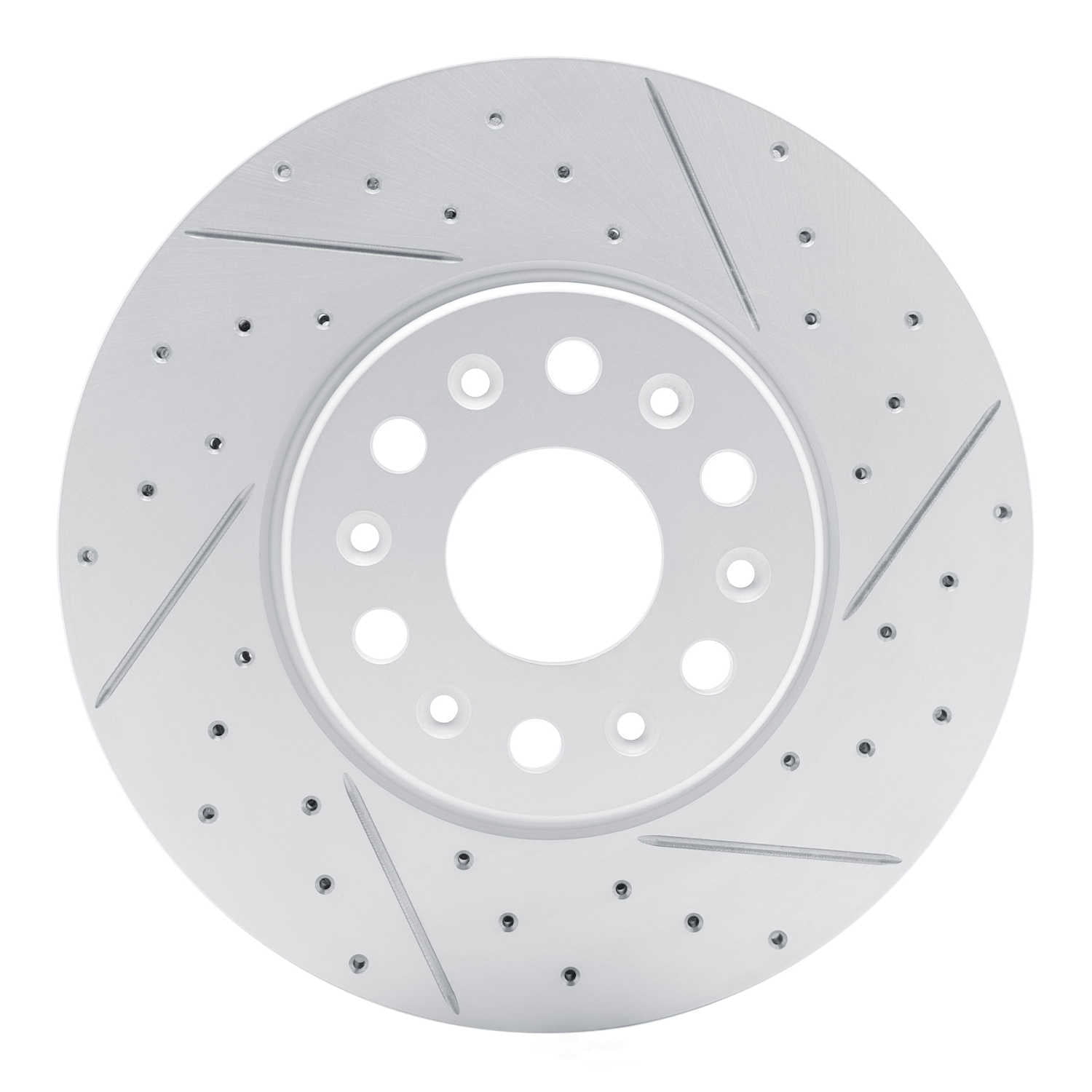 Dynamic Friction Company 830-48090R DFC Geoperformance Rotor - Drilled and Slotted