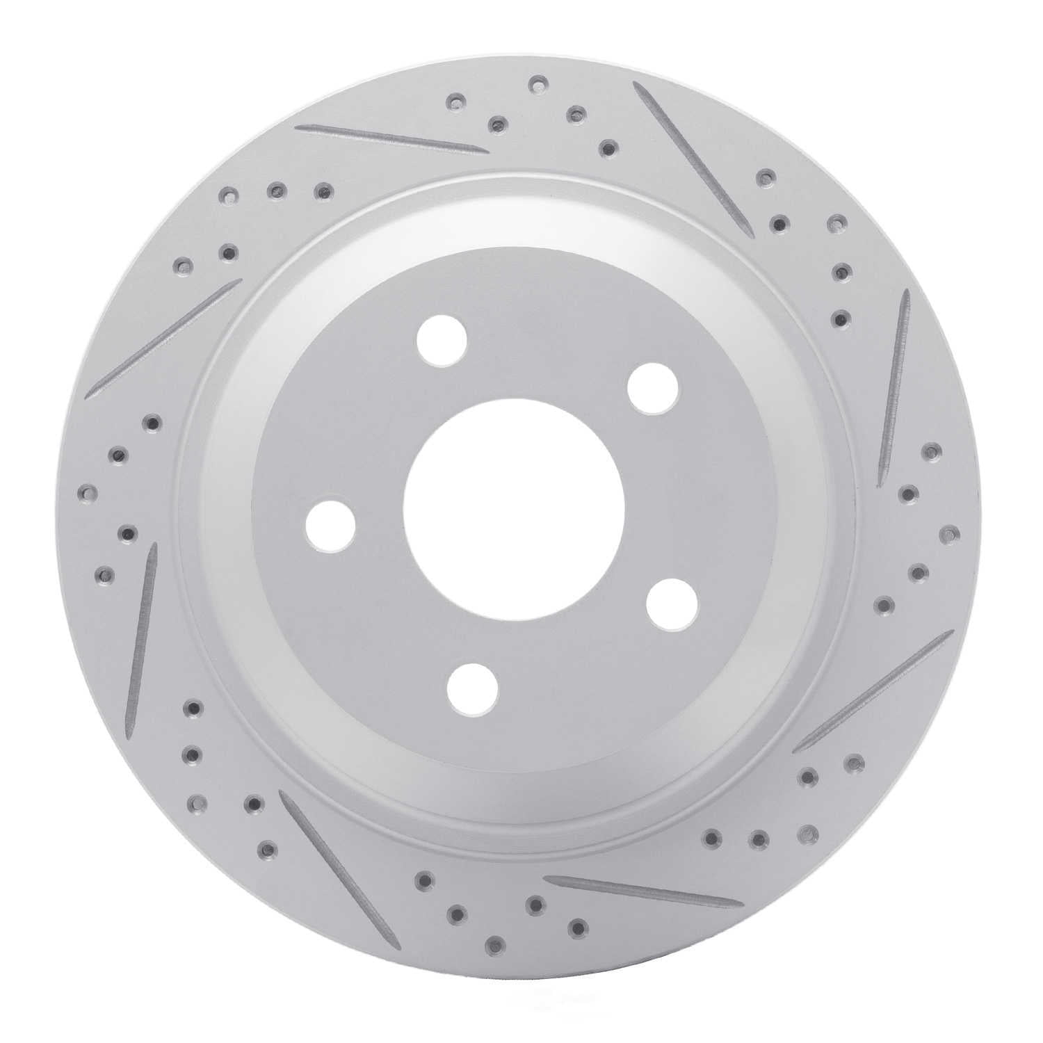 Dynamic Friction Company 830-52013R DFC Geoperformance Rotor - Drilled and Slotted