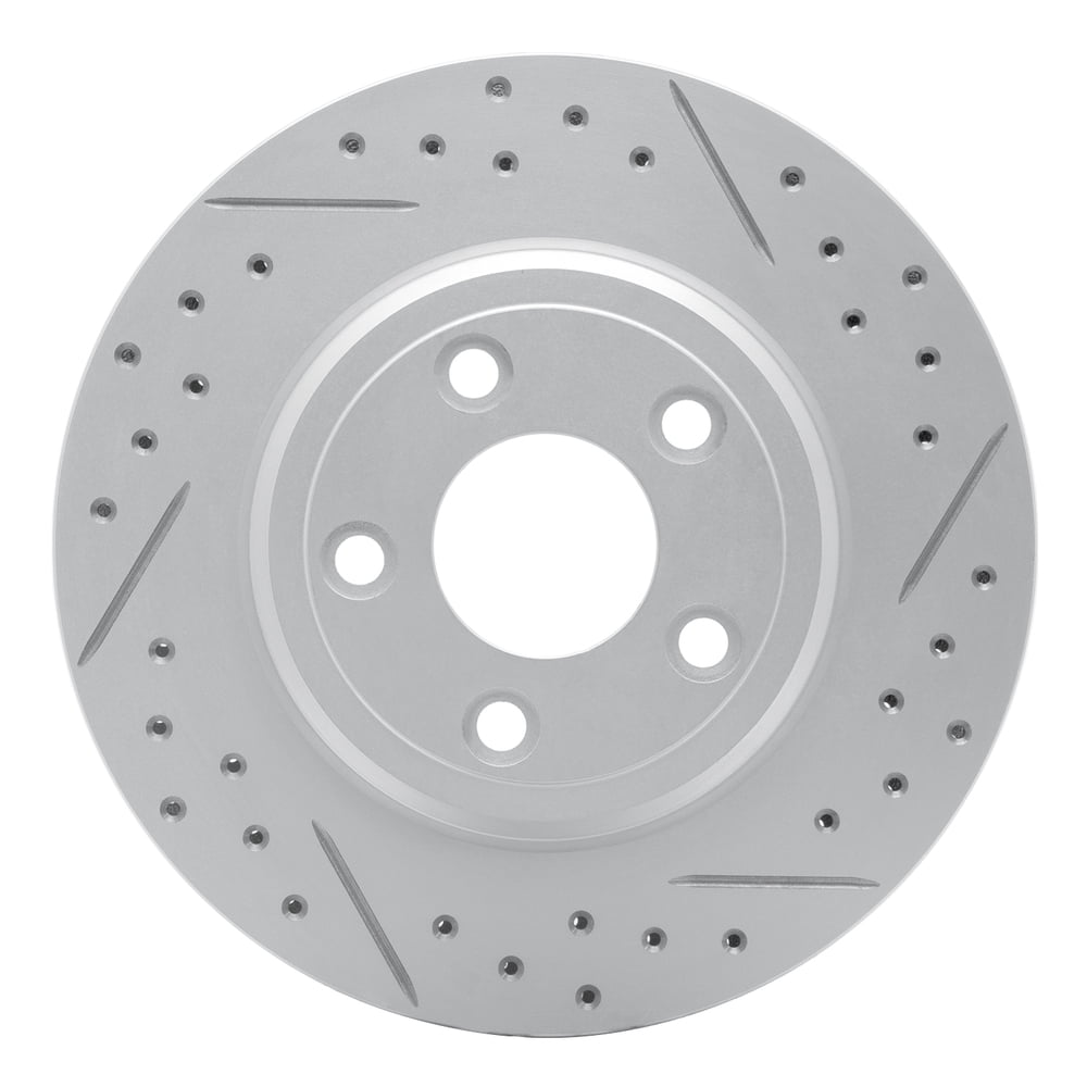 Dynamic Friction Company 830-54046R DFC Geoperformance Rotor - Drilled and Slotted