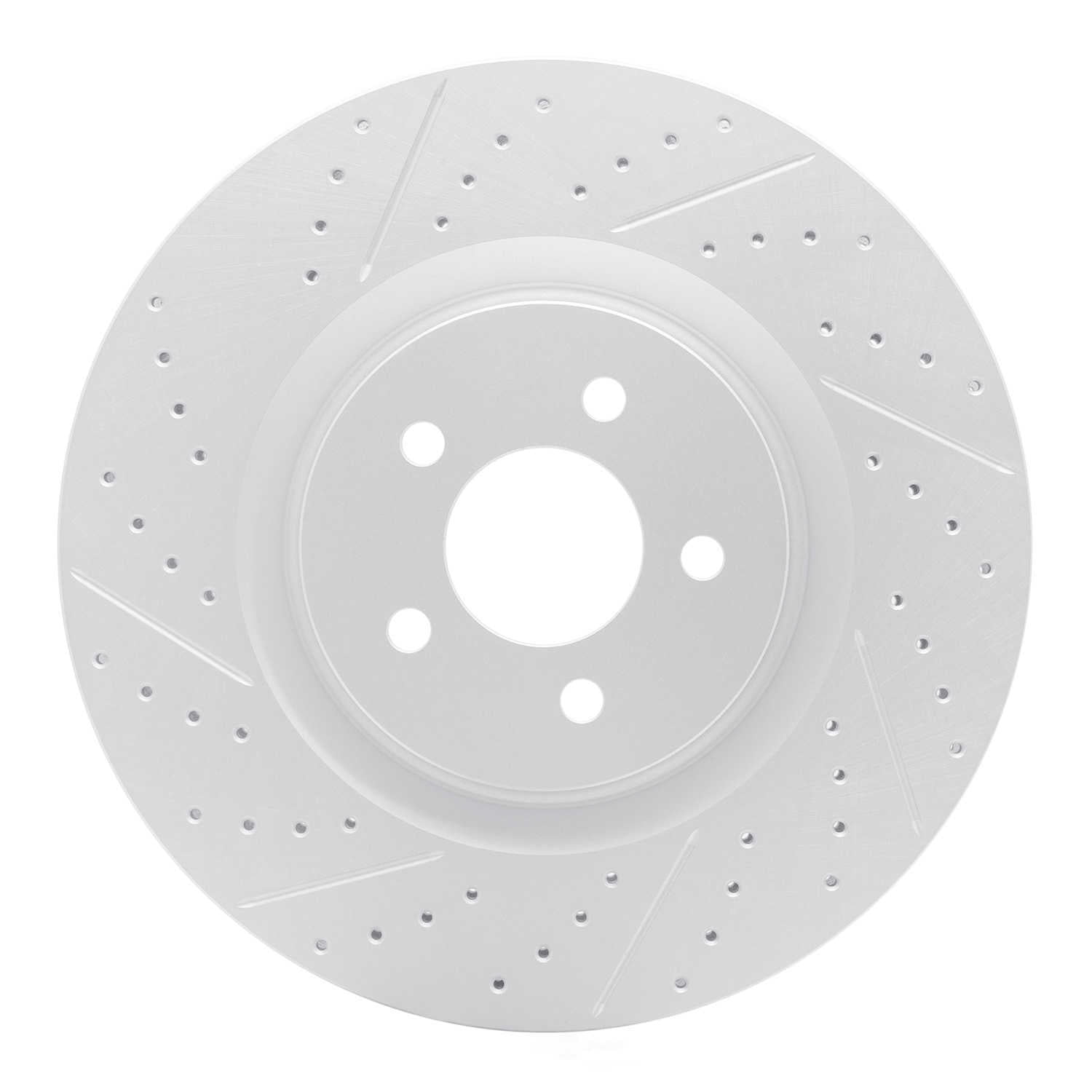 Dynamic Friction Company 830-54060L DFC Geoperformance Rotor - Drilled and Slotted