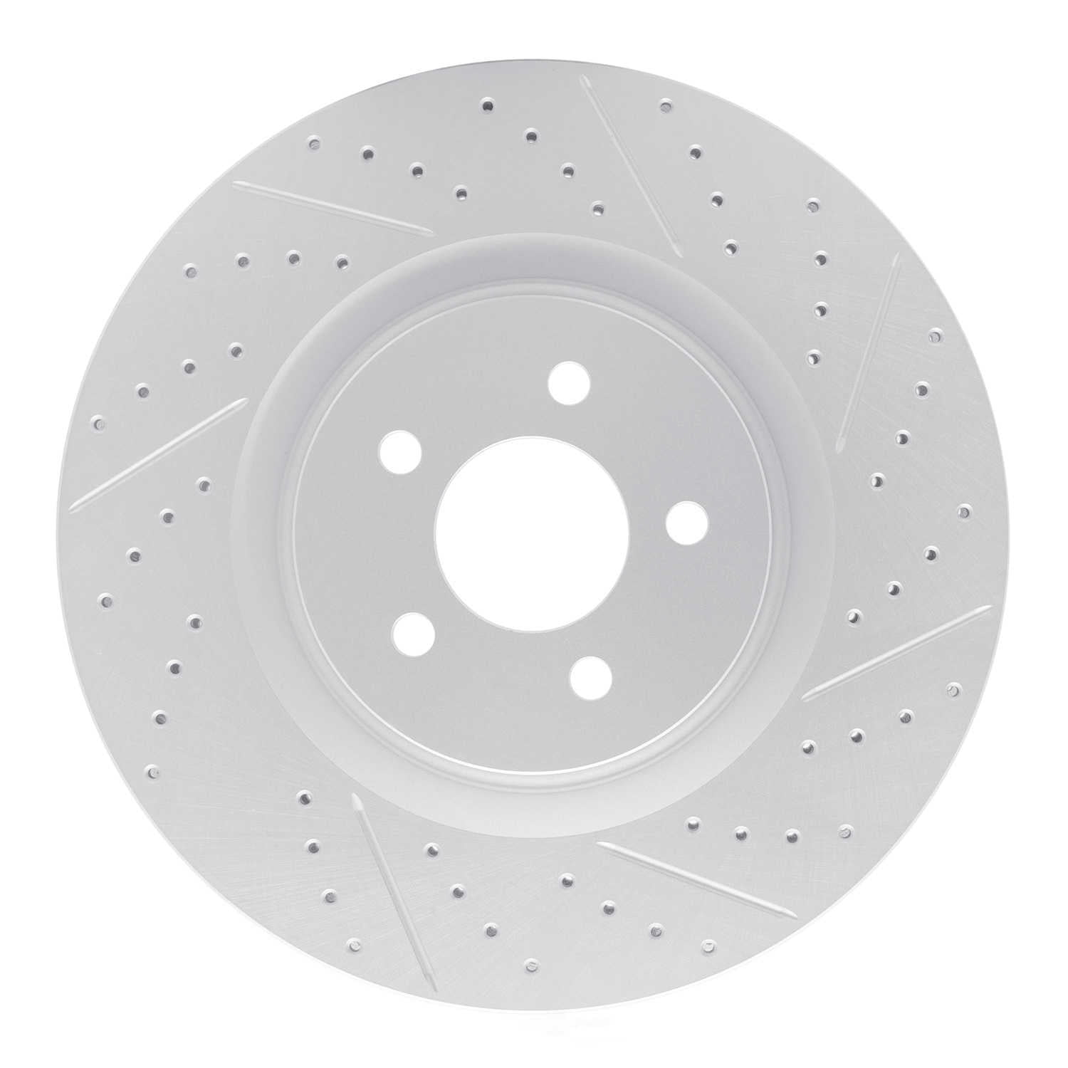 Dynamic Friction Company 830-54060R DFC Geoperformance Rotor - Drilled and Slotted