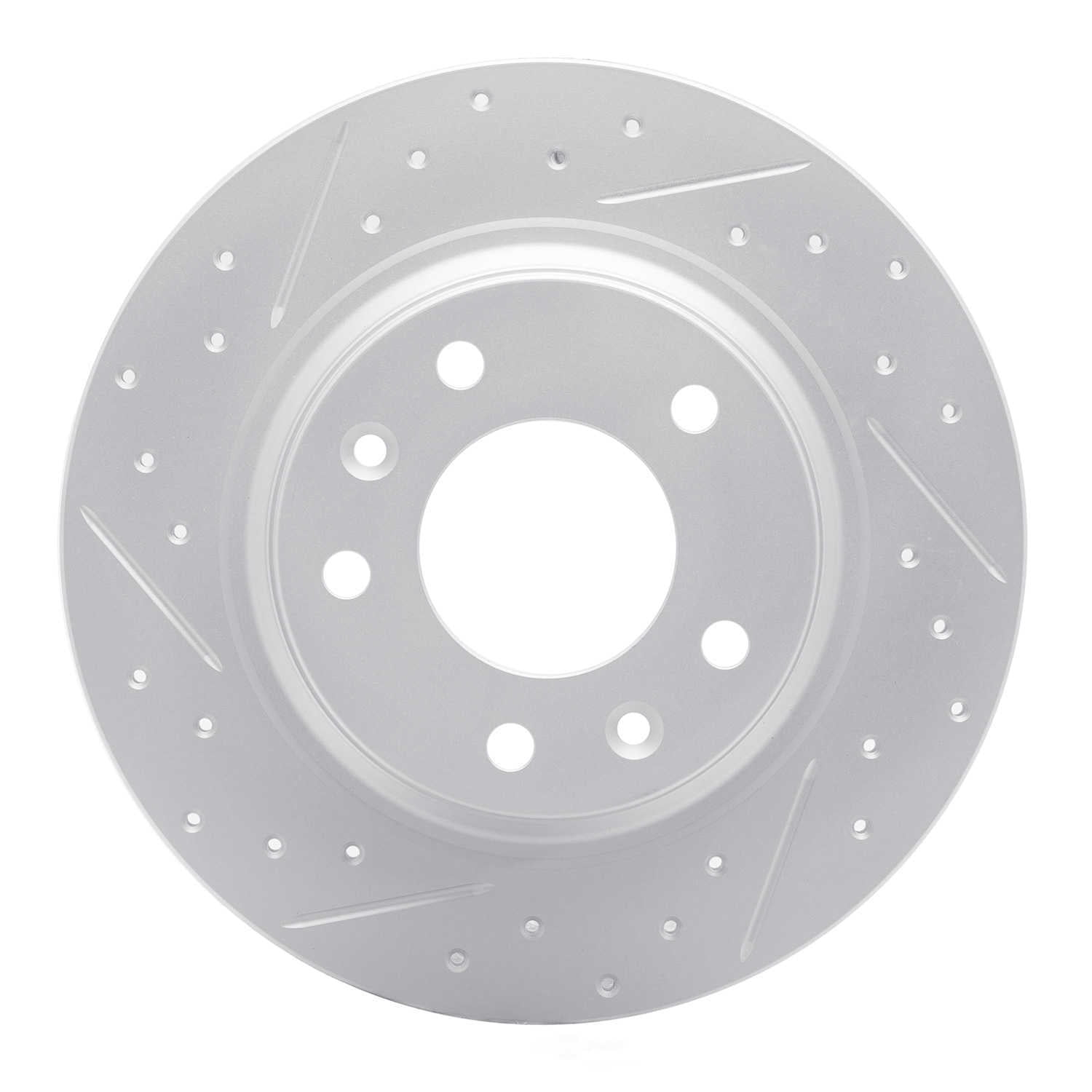 Dynamic Friction Company 830-54064L DFC Geoperformance Rotor - Drilled and Slotted